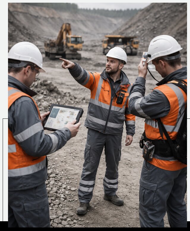 Система контроля персонала для горнодобывающей отрасли в Кизилюрте