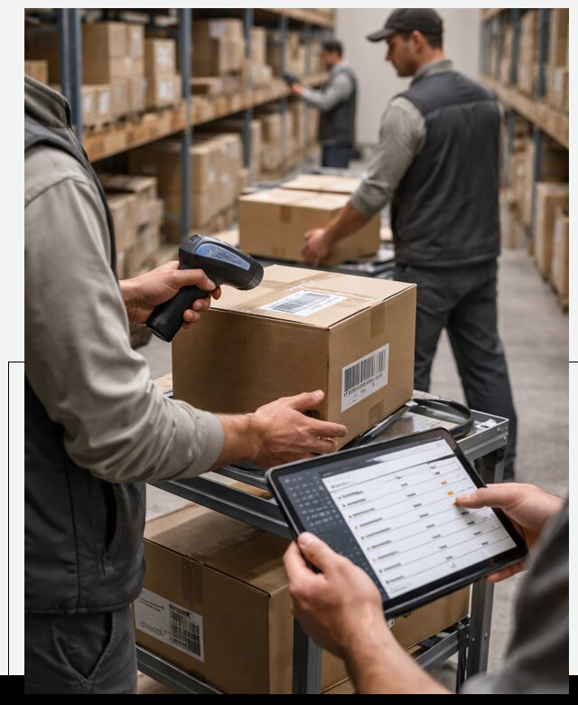 Внедрение и поддержка WMS систем для склада в Кизилюрте