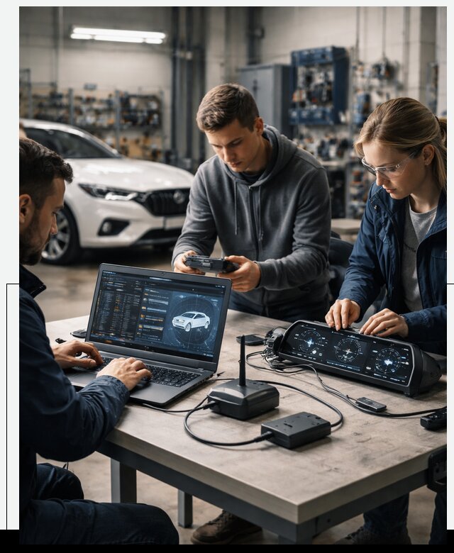 Разработка Connected Car и ПО для автопрома в Кизилюрте